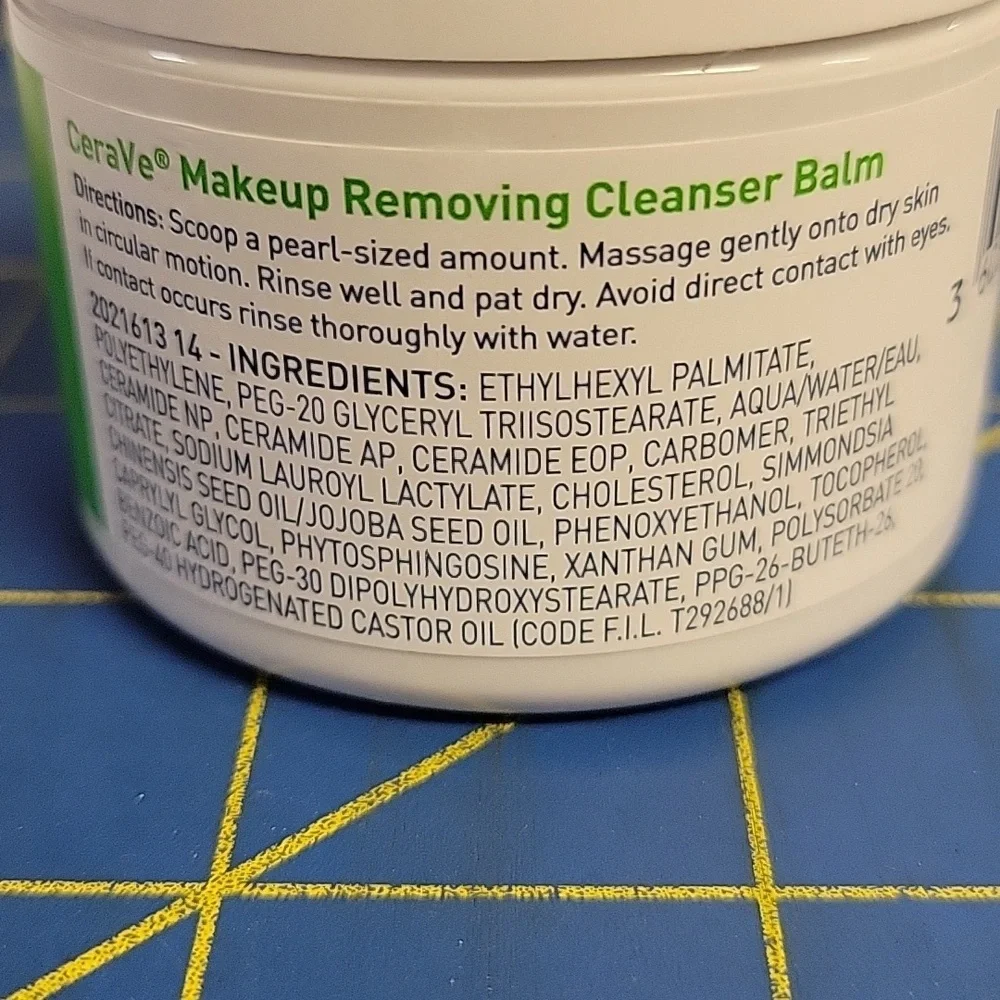 CeraVe Makeup Removing Cleanser Balm 36g New In Jar